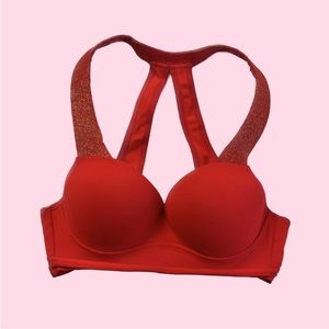 Victoria’s Secret Red and Gold Sports Bra - 32B